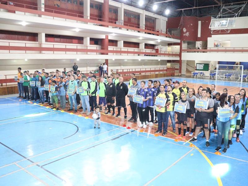 Iniciado o Campeonato Municipal de Futsal de Serra Negra