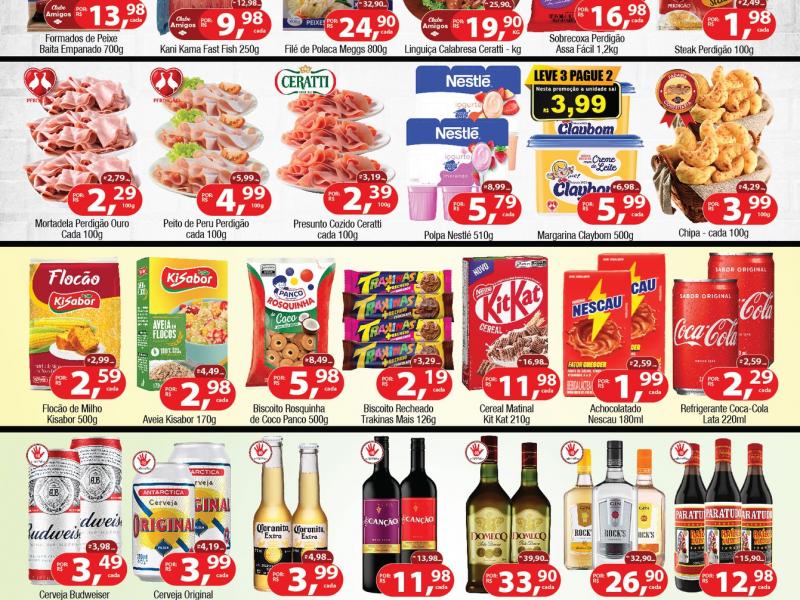 União Supermercados com mais de 60 ofertas para a quarta-feira