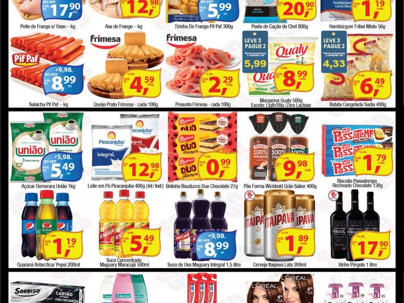 União Supermercados tem mais de 50 ofertas para o meio de semana