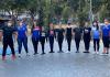 Jovens representam Serra Negra em competição de ginástica rítmica no domingo