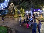 Natal Luzes da Serra apresenta mais de 30 pontos decorados e iluminados com cerca de 1 milhão de lâmpadas