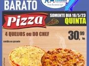 Ciamdrighi tem quinta-feira de pizzas, carnes e mais 60 ofertas