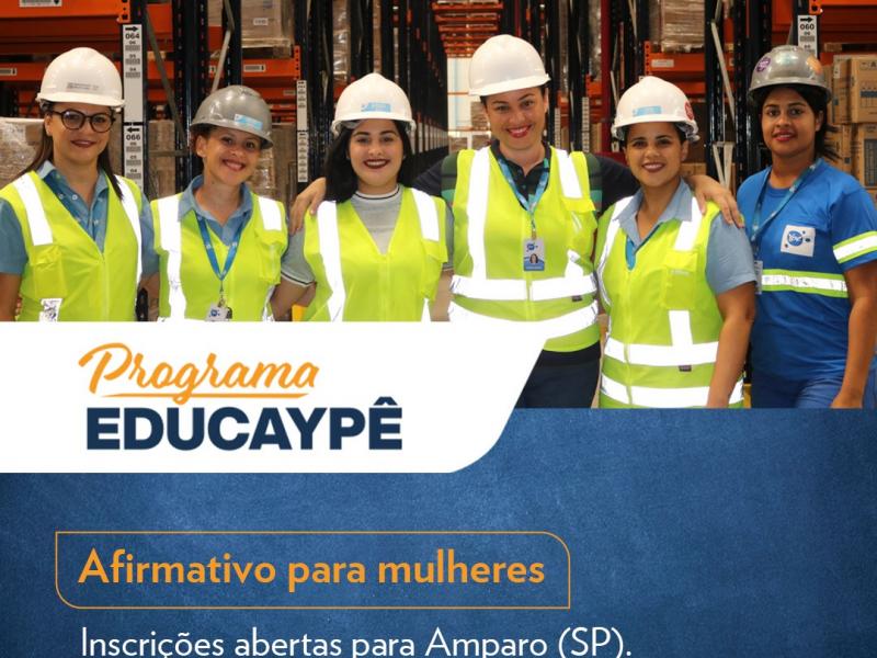  Programa EducaYpê abre vagas para cursos gratuitos de capacitação em Amparo