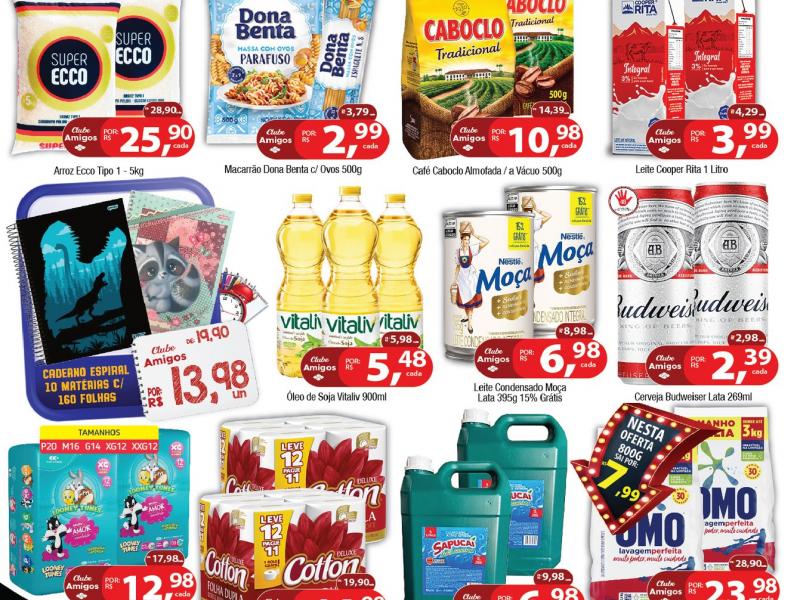 União Supermercados fecha o mês com mais de 70 ofertas