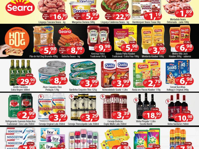 União Supermercados tem mais de 60 ofertas para você conferir até segunda-feira