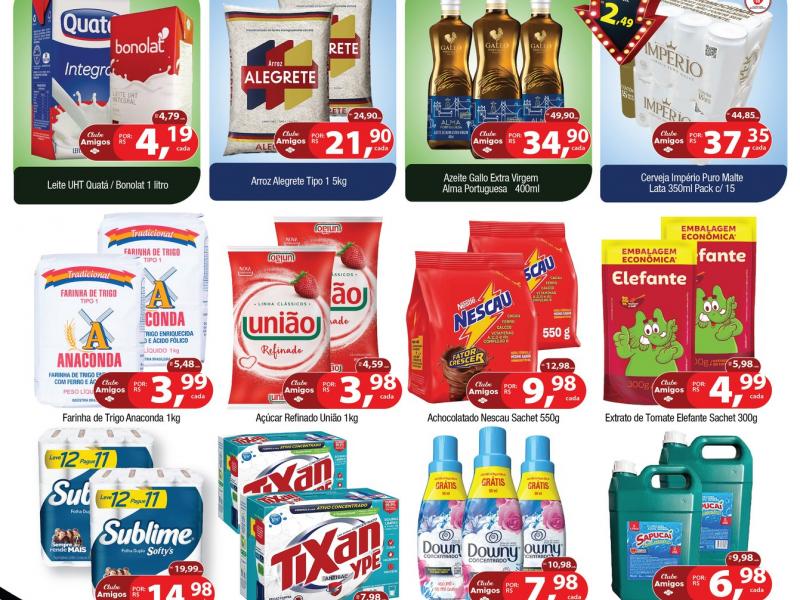 União Supermercados tem fim de semana com mais de 60 ofertas especiais