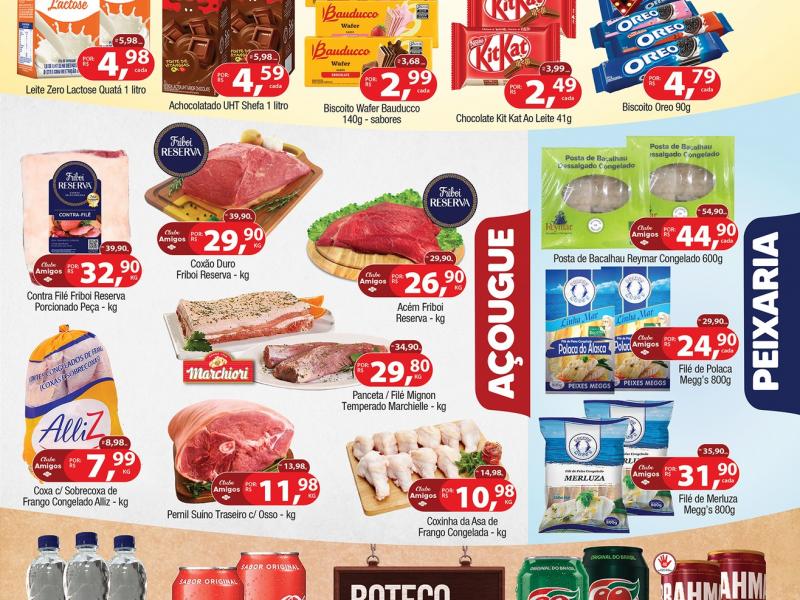 Quarta-feira de ofertas em carnes, mercearia, peixaria e muito mais, no União Supermercados