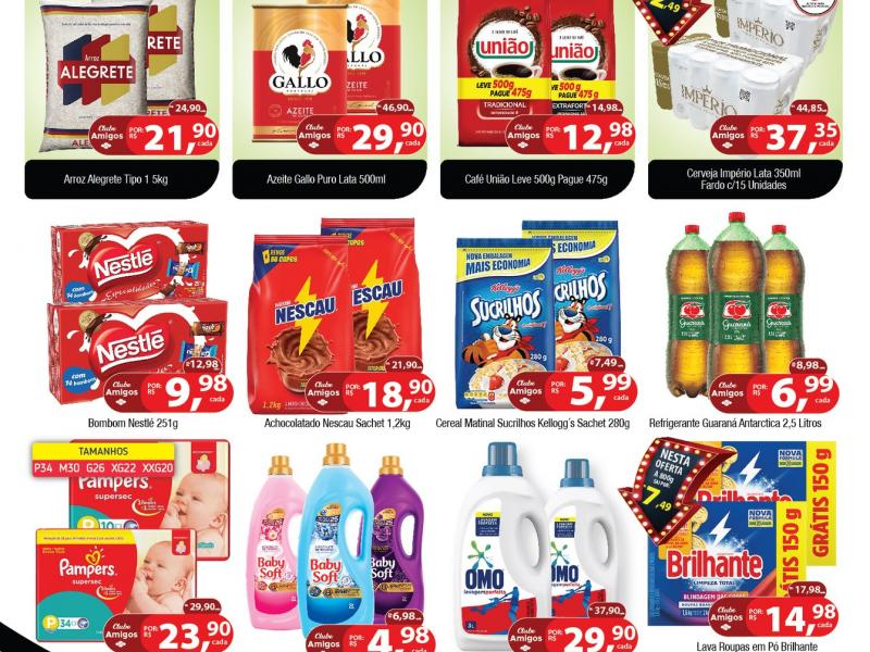 União Supermercados tem mais de 60 ofertas para o fim de semana do carrinho cheio