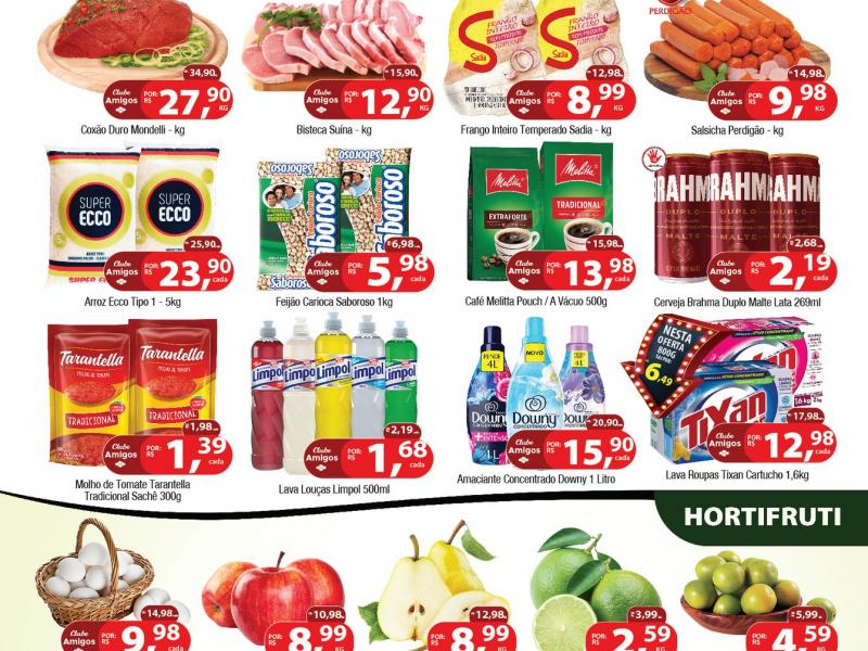União Supermercados tem mais de 60 ofertas até a próxima quinta-feira